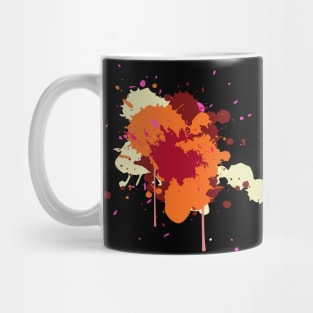 Splat pink Mug